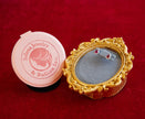 Selena Jewelry Bullion - Chambord 1ct Per Stone Total 2cts Lab Grown Ruby Pear Halo Stud Earrings