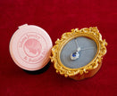 Selena Jewelry Bullion - Neuschwanstein 2cts Lab Grown Royal Blue Sapphire Oval Halo Pendant Necklace