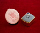 Selena Jewelry Bullion - Hofburg 5cts Lab Grown Royal Blue Sapphire Oval Floral Bloom Halo Ring