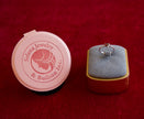 Selena Jewelry Bullion - Bourgogne Ruby Tone Vintage Heart  Open Ring