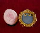 Selena Jewelry Bullion - Chambord Ruby Tone Vintage Petal Stud Earrings