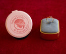 Selena Jewelry Bullion - Bourgogne Ruby Tone Vintage Heart  Open Ring