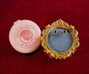 Selena Jewelry Bullion - Compiegne 1.5cts Per Stone Total 3cts Pair Lab Grown Royal Blue Sapphire Oval Floral Halo Stud Earrings