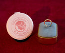 Selena Jewelry Bullion - Marly Clear Tone Vintage Wheat Band Ring