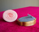 Selena Jewelry Bullion - Bourgogne Rosy Pink Heart Stud Earrings