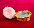 Selena Jewelry Bullion - Fontainebleau Rosy Ruby Tone Royal Waterdrop Halo Stud Earrings
