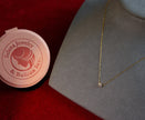 Selena Jewelry Bullion - Trianon Solitaire Dainty Pendant Necklace