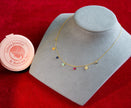 Selena Jewelry Bullion - Trianon Rainbow Dainty Clover Necklace
