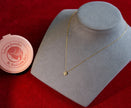 Selena Jewelry Bullion - Trianon Clear Tone Mini Clover Necklace
