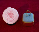 Selena Jewelry Bullion - Chambord London Blue Tone Oval Vintage Ring
