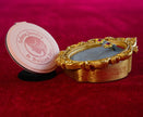 Selena Jewelry Bullion - Chambord Ruby Tone Vintage Petal Stud Earrings