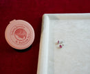Selena Jewelry Bullion - Compiegne 1.5ct Per Stone Total 3cts Lab Grown Ruby Oval Halo Stud Earrings