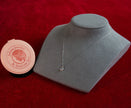 Selena Jewelry Bullion - Chambord Aquamarine Tone Pendant Necklace