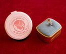 Selena Jewelry Bullion - Fontainebleau Ruby Tone Vintage Halo Ring