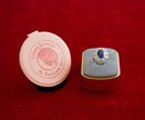 Selena Jewelry Bullion - Hofburg 5cts Lab Grown Royal Blue Sapphire Oval Floral Bloom Halo Ring