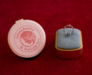 Selena Jewelry Bullion - Bourgogne Ruby Tone Vintage Heart  Open Ring