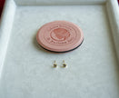 Selena Jewelry Bullion - Linderhof Amethyst Tone Star Shape Stud Earrings