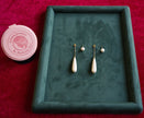 Selena Jewelry Bullion - Marly Pearl Dangle Earrings