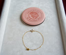 Selena Jewelry Bullion - Marly Clear Tone Butterfly Chain Bracelet
