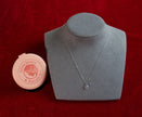 Selena Jewelry Bullion - Chambord Aquamarine Tone Pendant Necklace