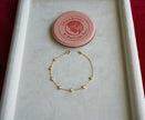 Selena Jewelry Bullion - Marly Opal Tone Chain Bracelet