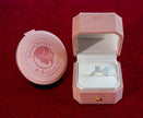 Selena Jewelry Bullion - Trianon 2cts D Color Oval White Moissanite Pavé Band Ring