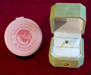 Selena Jewelry Bullion - Chambord London Blue Tone Oval Vintage Ring
