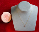 Selena Jewelry Bullion - Chambord Garnet Tone Pendant Necklace