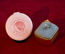 Selena Jewelry Bullion - Bourgogne Clear Tone Heart Vintage Ring