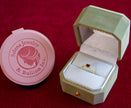Selena Jewelry Bullion - Bourgogne Ruby Tone Vintage Heart  Open Ring