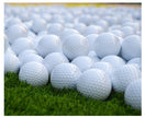New 2 Layers Golf Training balls, Rubber + Surlyn, Customizable With Your Logo, Wholesale Only