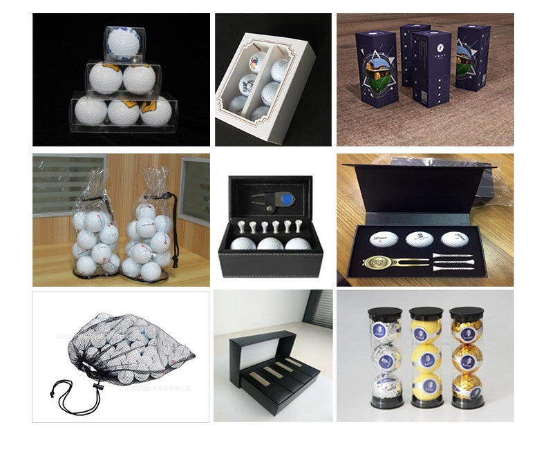 New 2 Layers Golf Training balls, Rubber + Surlyn, Customizable With Your Logo, Wholesale Only